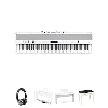 Roland FP-90X Digital Piano in White Bundle 2