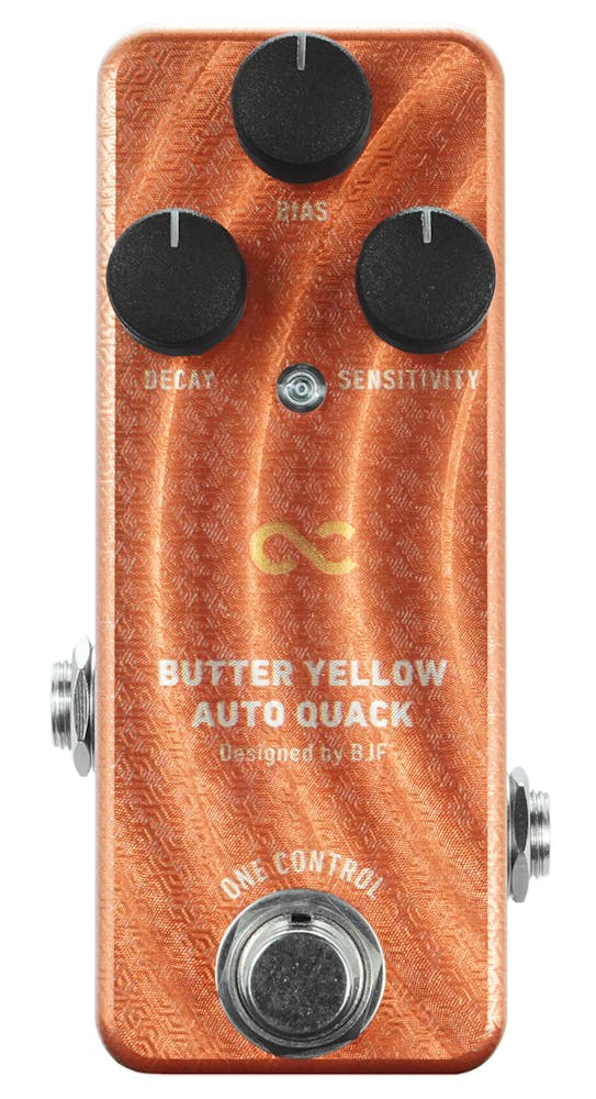 One Control BJF Series Butter Yellow Auto Quack Envelope Filter Pedal