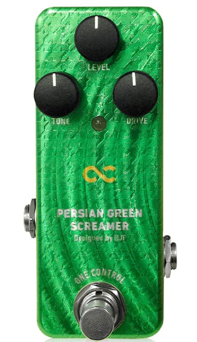 One Control BJF Persian Green Screamer Overdrive Pedal 