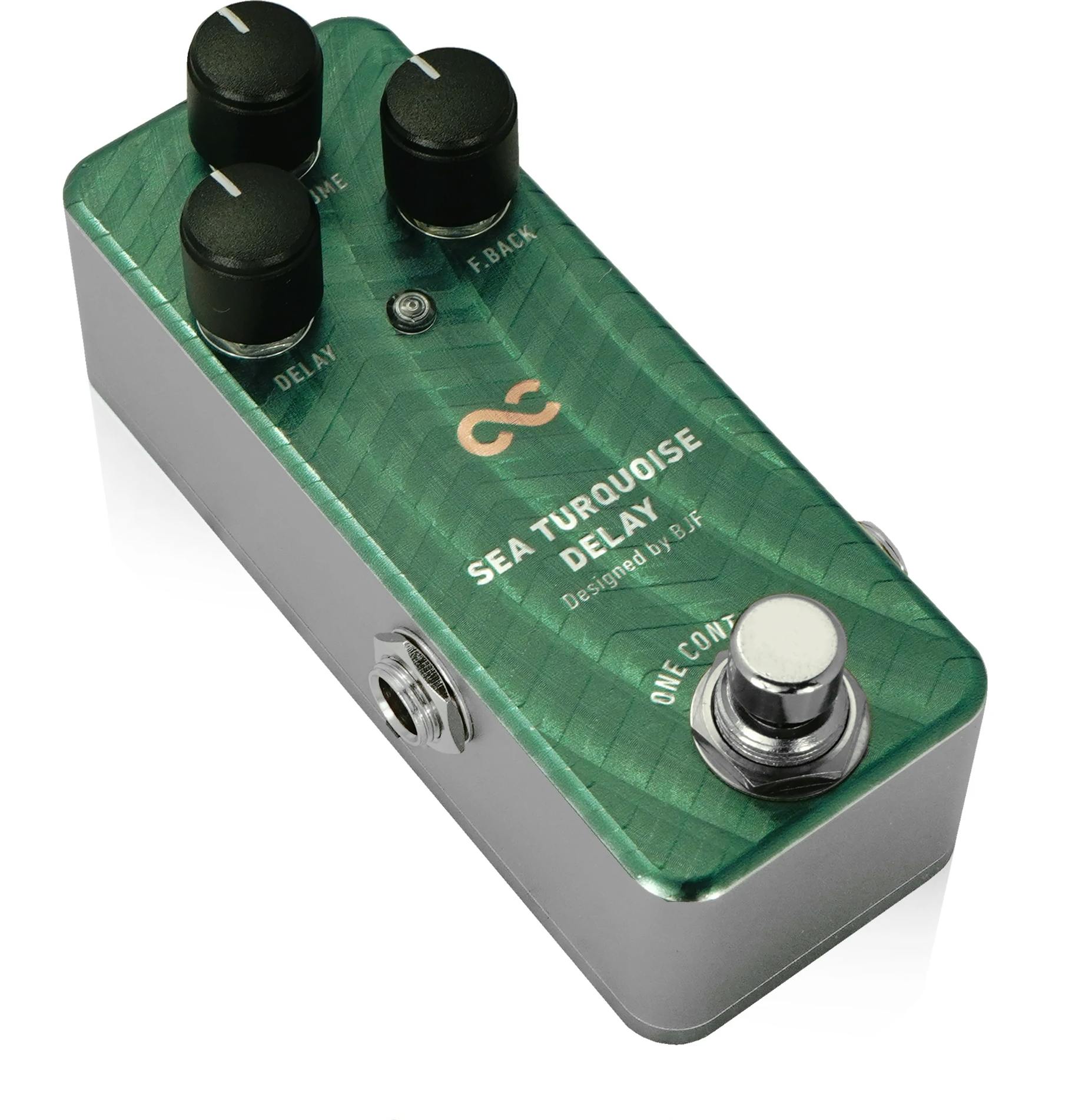 One Control BJF Sea Turquoise Delay Pedal - Andertons Music Co.