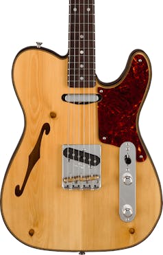 Fender Custom Shop Limited Edition Artisan Knotty Pine Thinline Telecaster Electric Guitar in Aged Natural