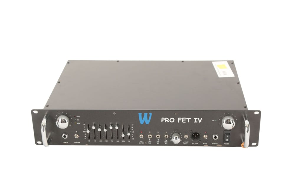 Second Hand Warwick Pro Fet IV Solid State Bass Amp Head