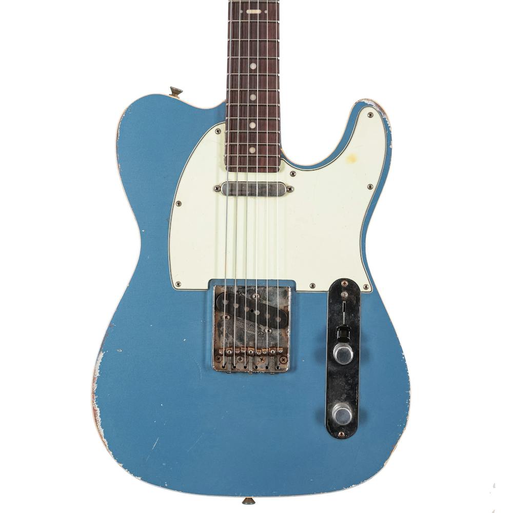 Hansen Guitars T-Style Thinline Electric Guitar in Pelham Blue