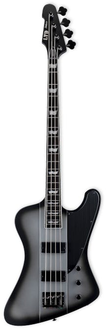 ESP LTD Phoenix 1004 Bass Guitar in Silver Sunburst Satin 