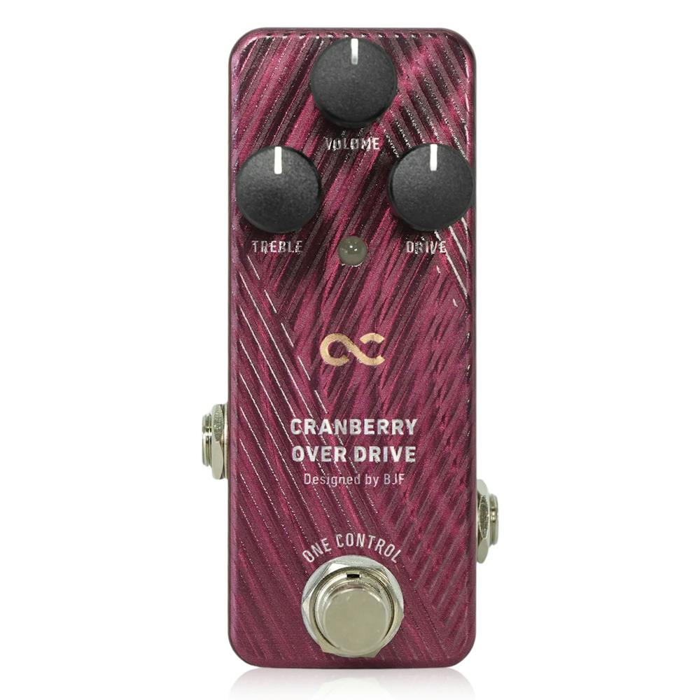 One Control Cranberry OverDrive Pedal