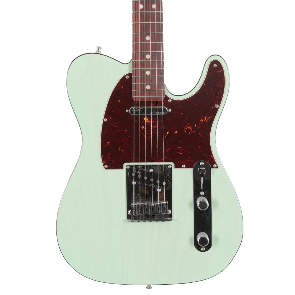 Second Hand Fender Ultra Luxe Telecaster in Transparent Surf Green