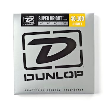 Jim Dunlop Bass Super Bright Stainless Steel 4 String 40-100 Set