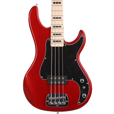 G&L Tribute Kiloton Bass Guitar in Candy Apple Red