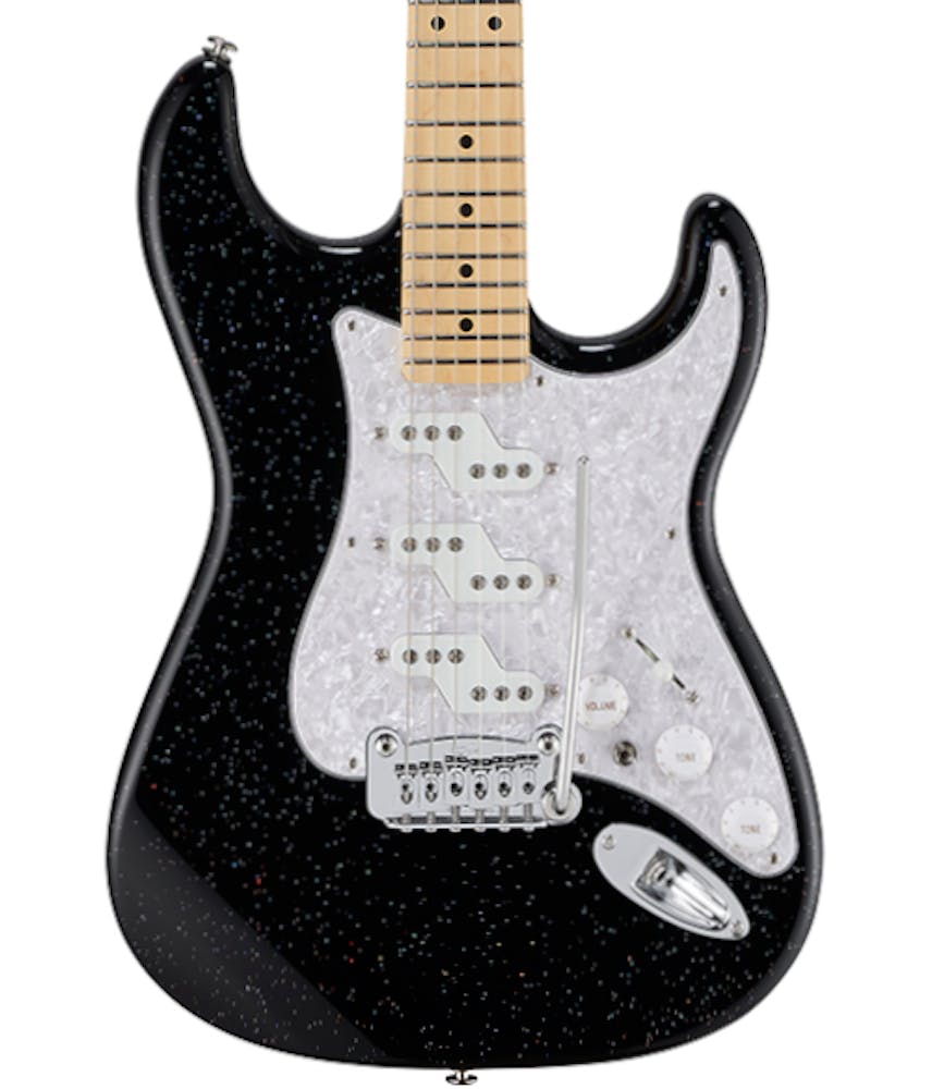 G&L USA Fullerton Deluxe Comanche Electric Guitar in Andromeda Black