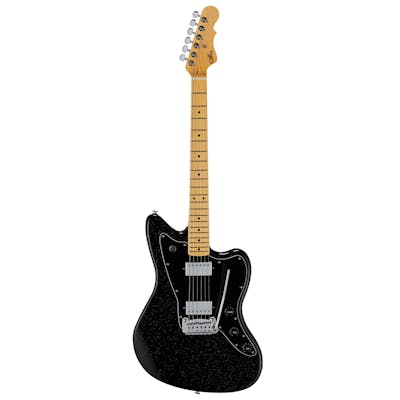 G&L USA Fullerton Deluxe Doheny HH Electric Guitar in Andromeda Black