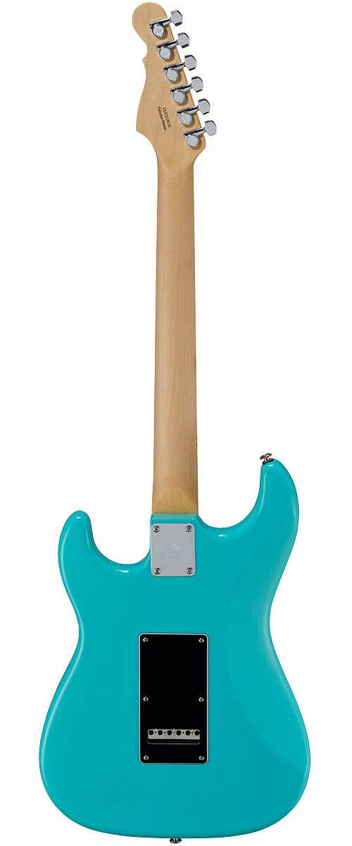 G&L USA Fullerton Deluxe S-500 Electric Guitar in Turquoise - Andertons ...