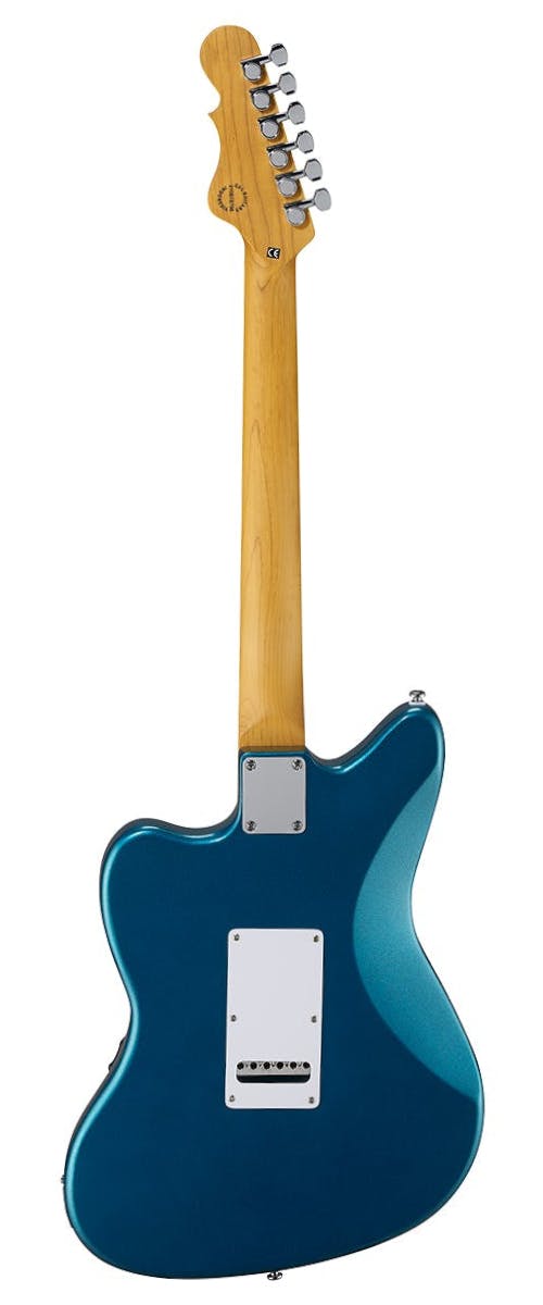 G&L Tribute Doheny Electric Guitar in Emerald Blue Metallic