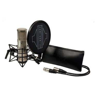 Sontronics STC-2 Pack with Large Diaphragm Microphone in Silver