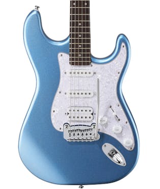 G&L Tribute Legacy HSS Electric Guitar in Lake Placid Blue