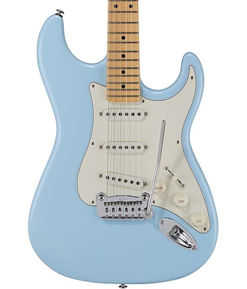 G&L USA Fullerton Deluxe Legacy Electric Guitar in Sonic Blue