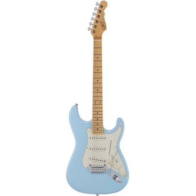 G&L USA Fullerton Deluxe Legacy Electric Guitar in Sonic Blue
