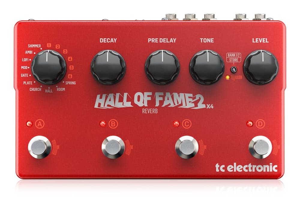 B Stock : TC Electronic Hall of Fame 2 X4 Reverb Pedal