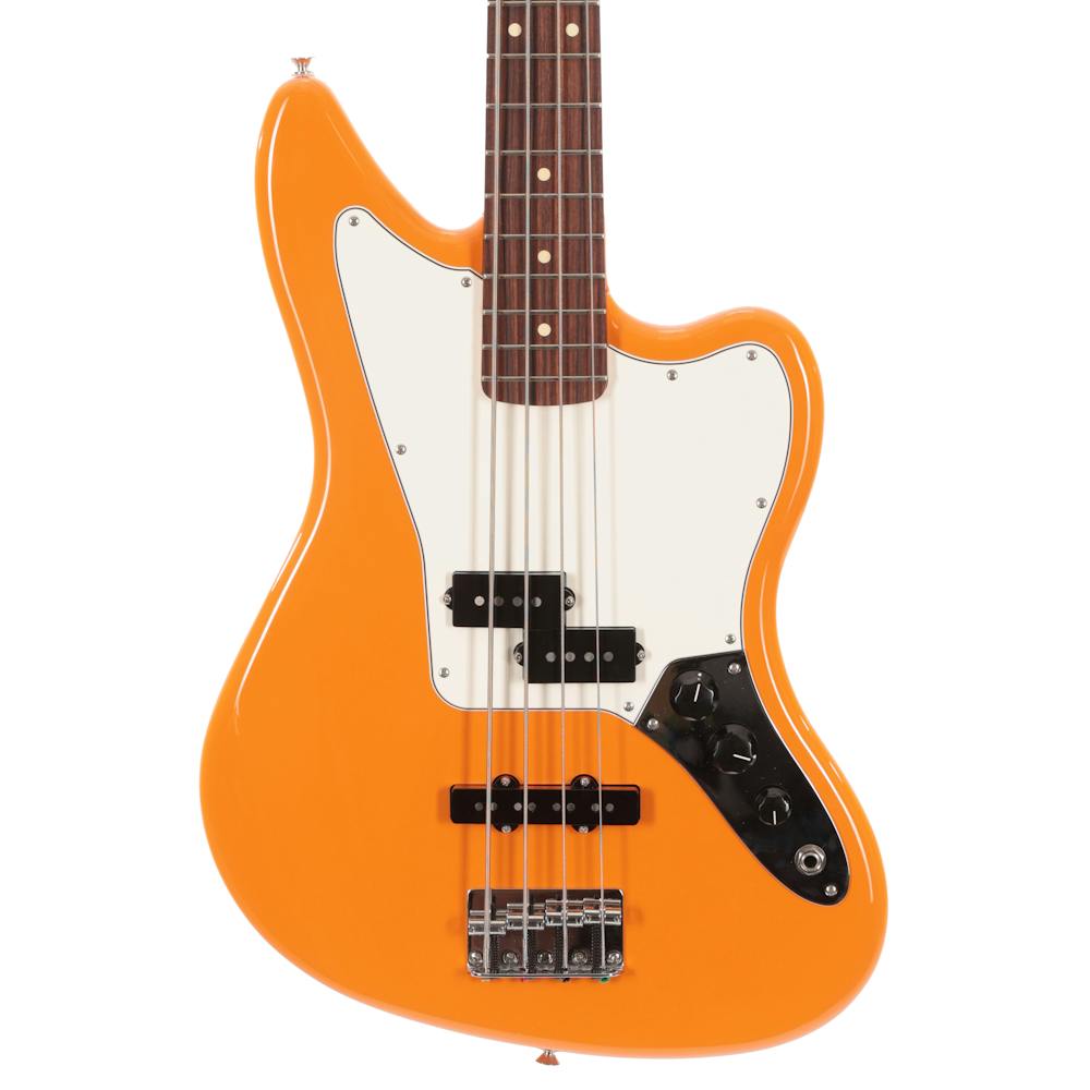 Second Hand Fender Jaguar Bass 2021 in Capri Orange