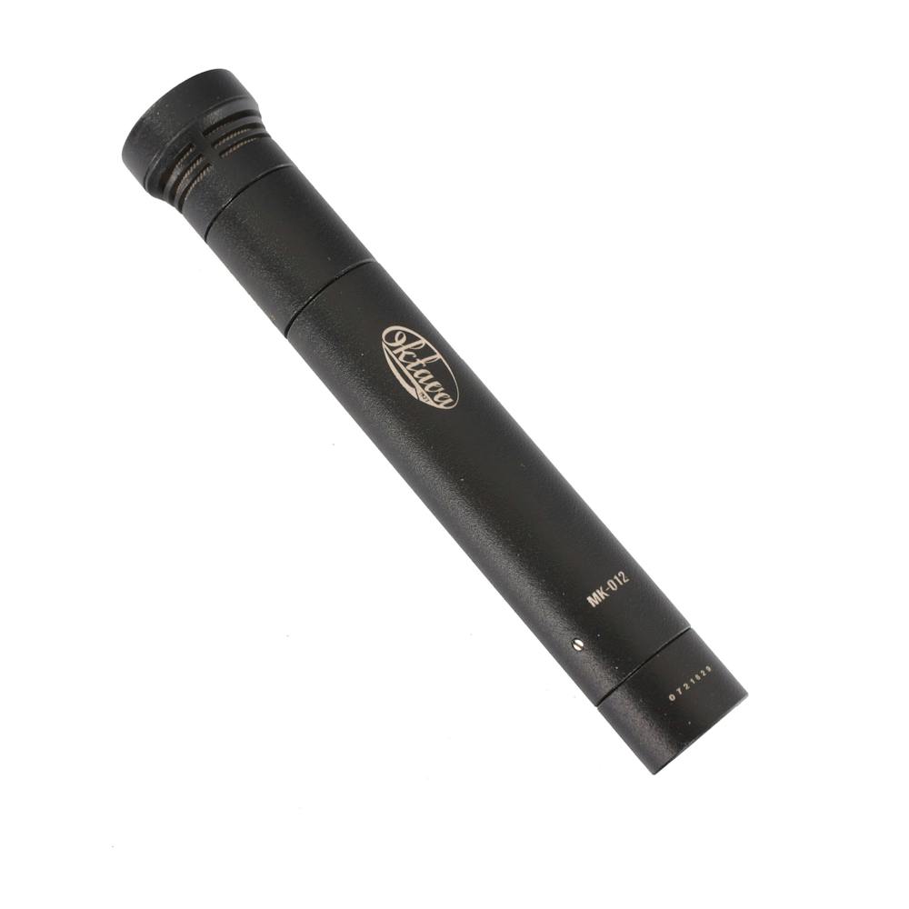 B Stock : OKTAVA MK-012 condenser microphone in Black with Wooden Box (Three capsules per Mic)
