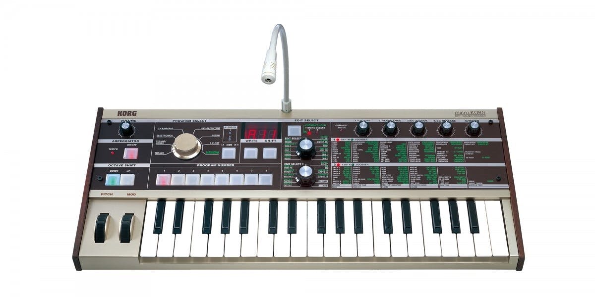 Korg microKORG Synthesizer with Vocoder - Andertons Music Co.