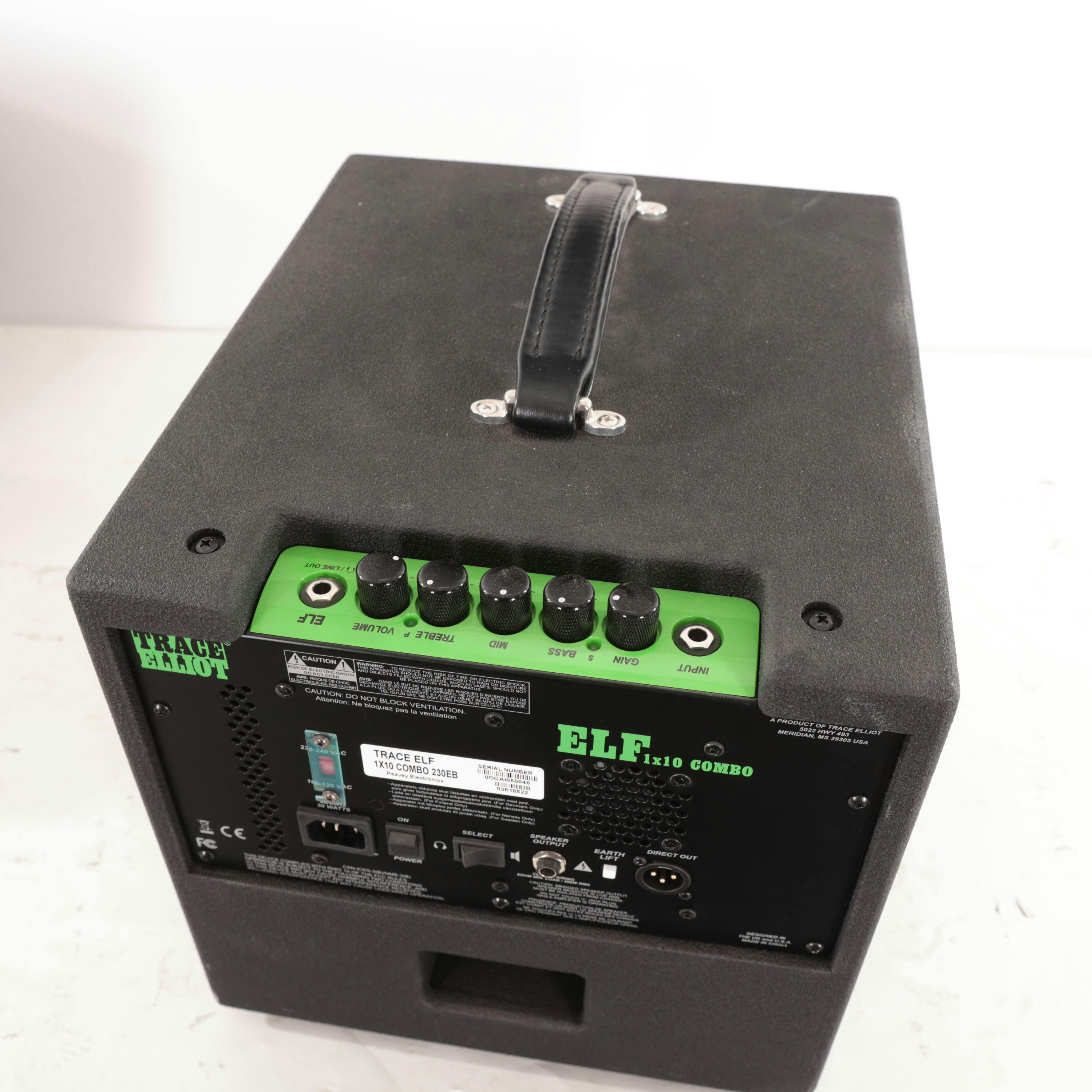 お買得[極美品] TRACE ELLIOT ELF ヘッドアンプ 0.73kg/200W/ケースのポケットに入るコンパクトさ [QI964] ヘッドアンプ