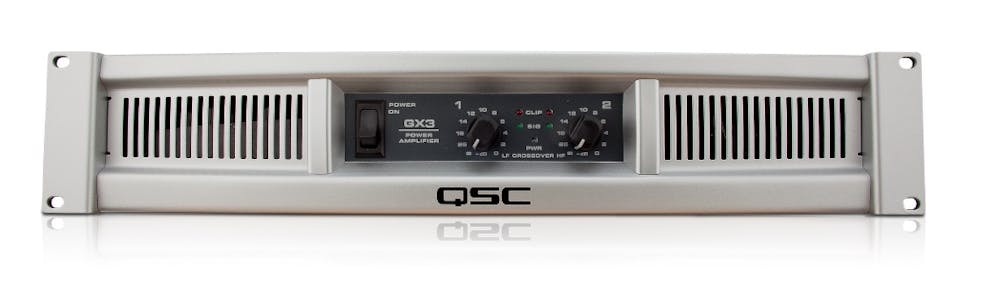 B Stock : QSC Audio GX3 Stereo Power Amp - 2 x 300W at 8 Ohms