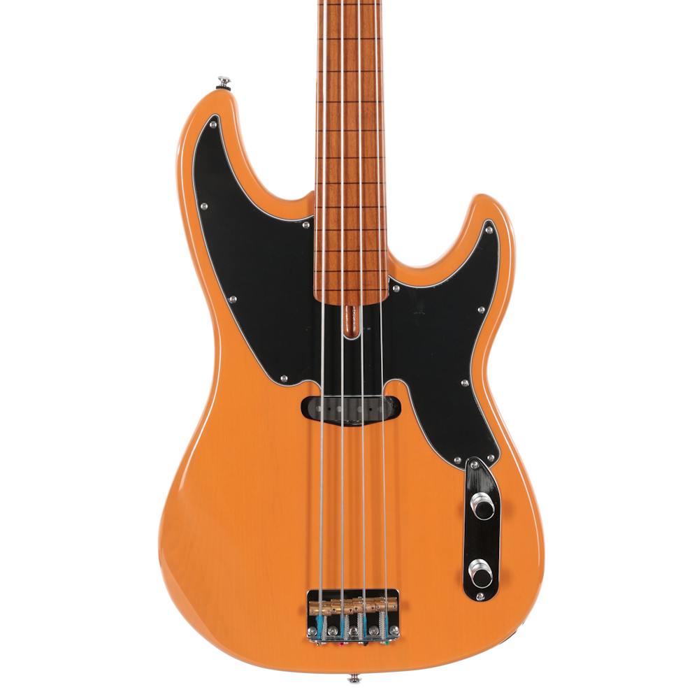 Sire Marcus Miller D5 4-String Fretless Bass Guitar in Butterscotch Blonde