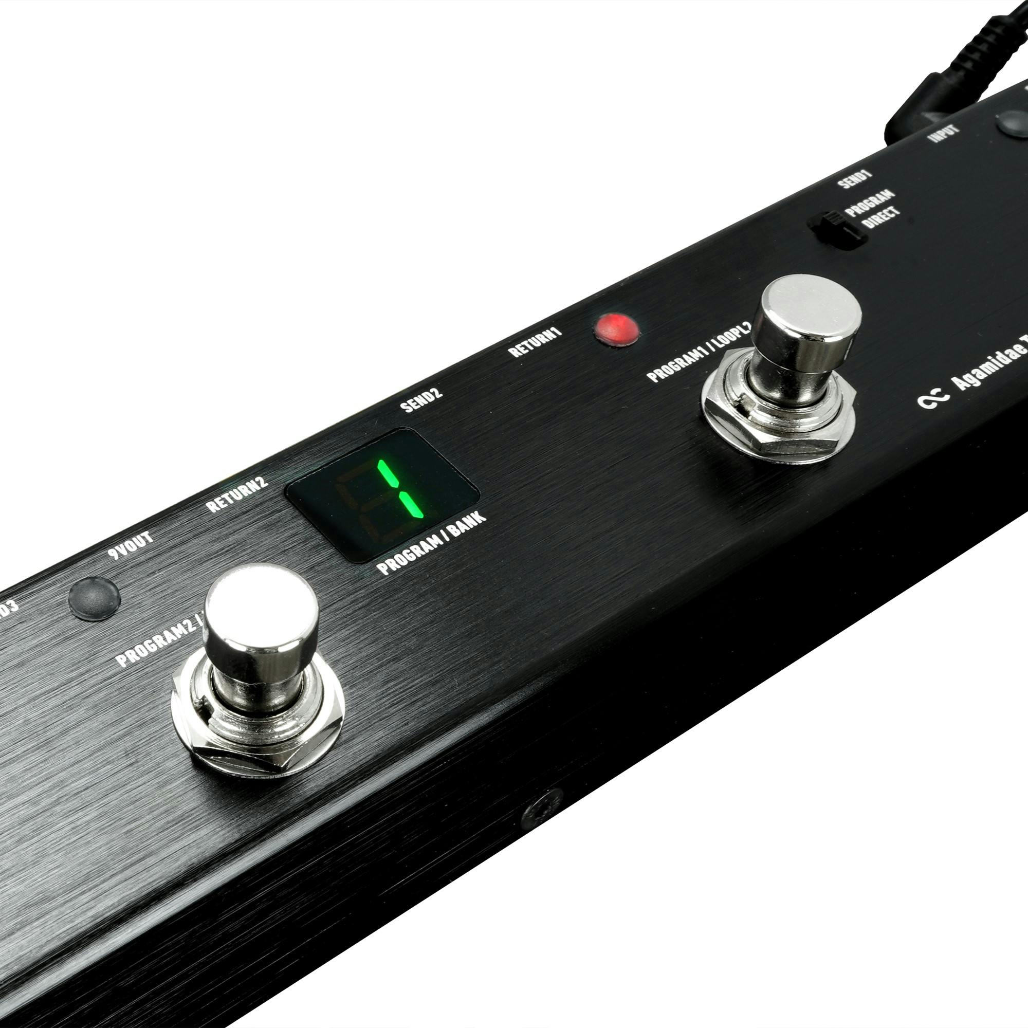 One Control Agamidae Tail Loop Programmable Pedal Switcher - Andertons  Music Co.