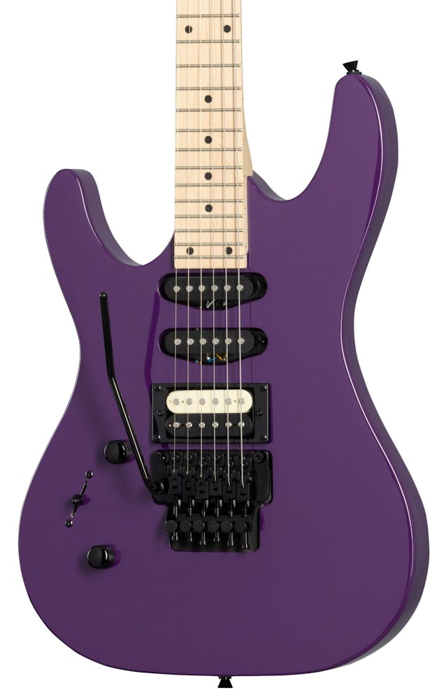 Kramer Striker HSS Floyd Rose Left Handed Electric Guitar in Majestic Purple