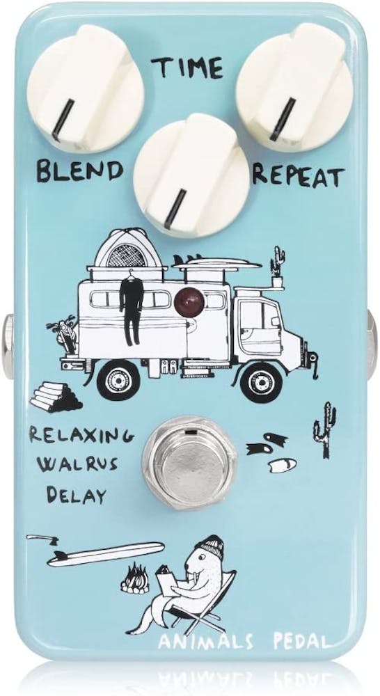 Animals Pedals Relaxing Walrus Delay Pedal