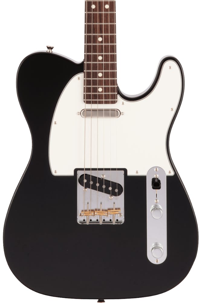 Fender Made in Japan Hybrid II Telecaster Electric Guitar in Black