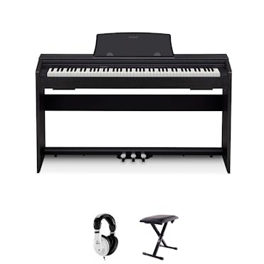 Casio Privia PX770 Digital Piano in Black Bundle