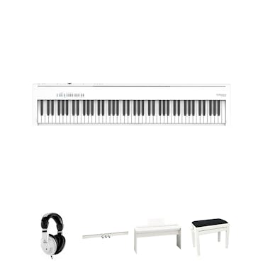 Roland FP-30X Digital Piano in White Bundle 2