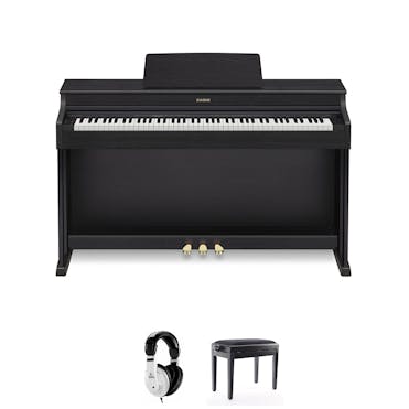 Casio AP-470 Digital Piano in Black Bundle