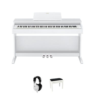 Casio AP-270 Digital Piano in White Bundle