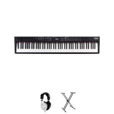 Roland RD88 Digital Piano in Black Bundle
