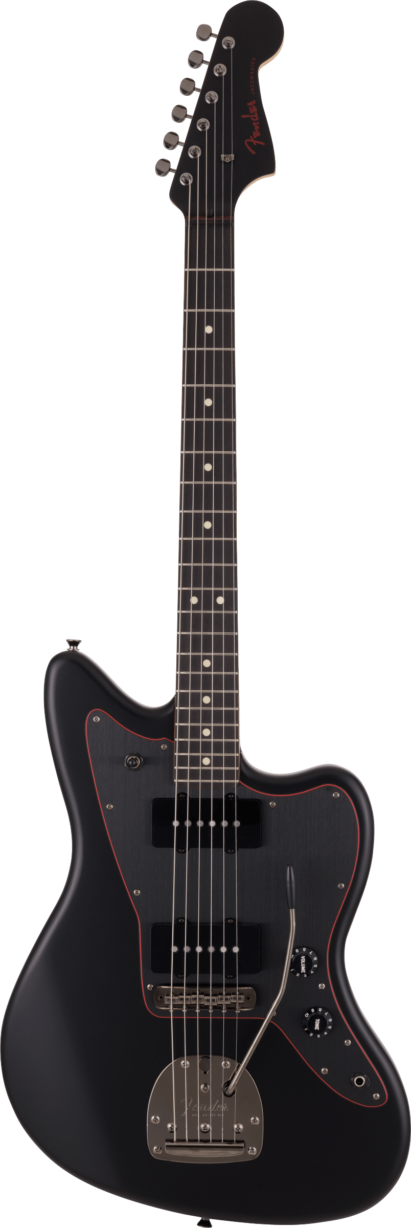 Fender LTD MIJ Hybrid II Jazzmaster RW Noir Black with Gig Bag - Andertons  Music Co.