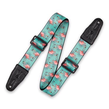 Levy's Polyester 2" Strap with Flamingo Print