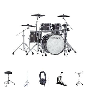 Roland VAD-706 Play Bundle with Accessories in Gloss Ebony