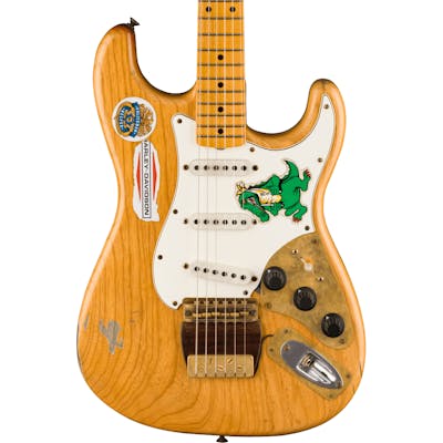 Fender Custom Shop Masterbuilt Jerry Garcia Alligator Stratocaster Electric Guitar in Aged Natural
