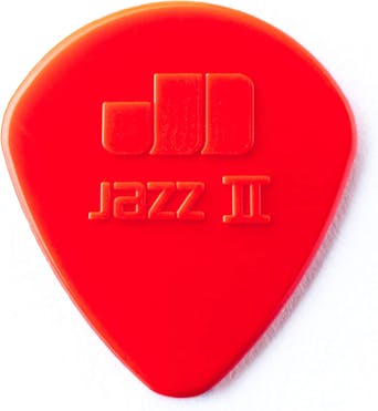 Dunlop Picks Nylon Jazz II Red 1.18mm - Players Pack 6