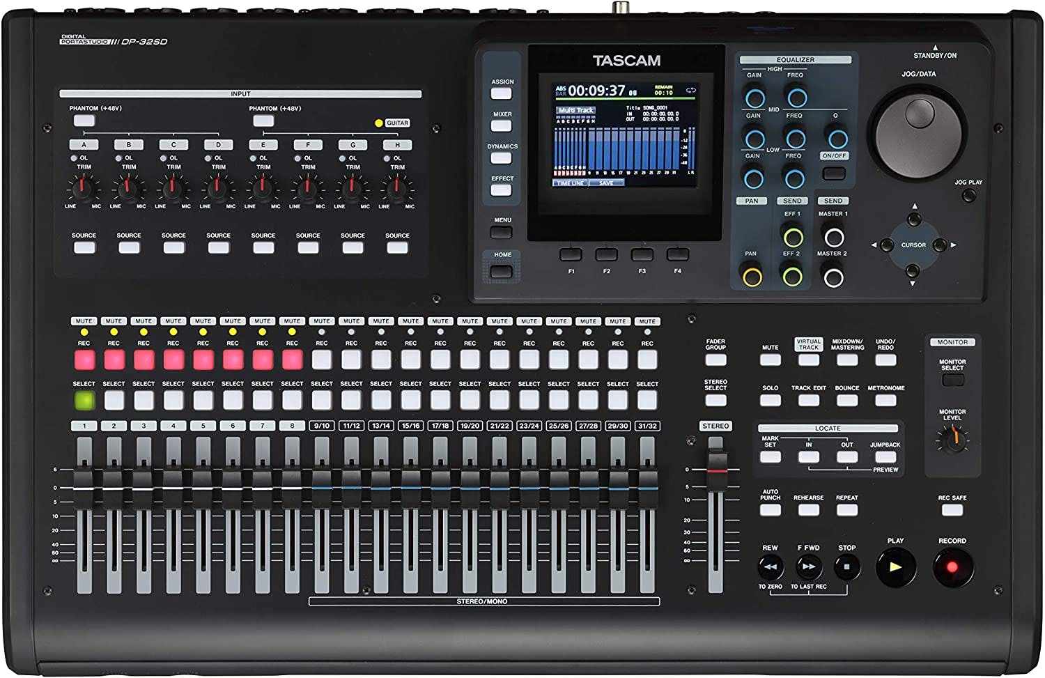 Tascam DP32SD 32-Track Portastudio Mixer - Andertons Music Co.