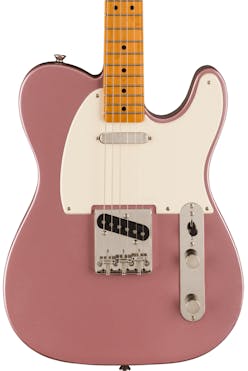 Squier FSR Classic Vibe '50s Telecaster Electric Guitar in Burgundy Mist