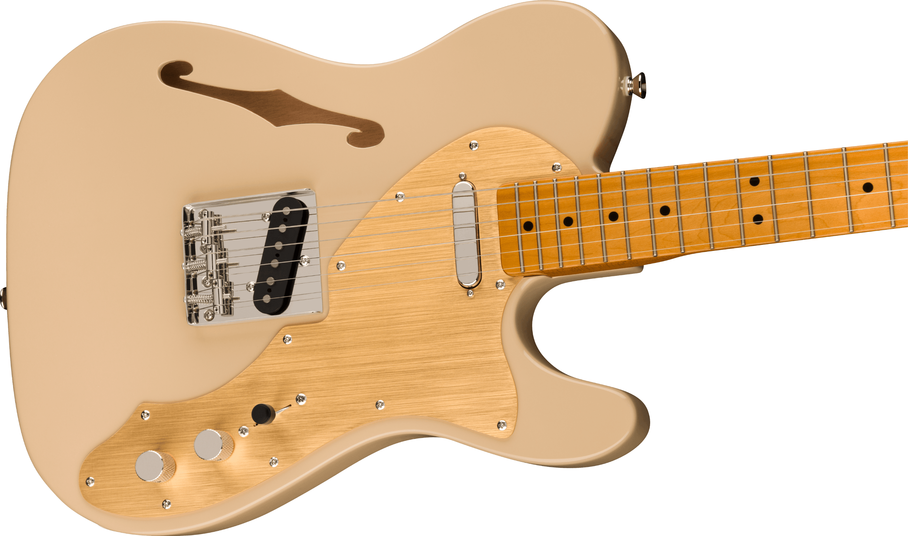 Squier Fsr Classic Vibe 60s Telecaster Thinline Electric Guitar In Desert Sand Andertons
