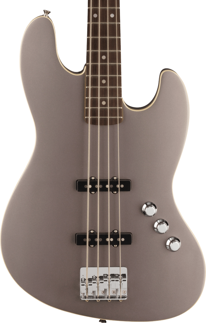 Fender Aerodyne Special Jazz Bass in Dolphin Grey Metallic 