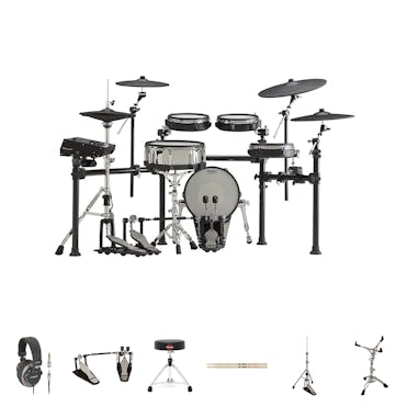Roland TD50K2 Bundle Package With Roland Double Pedal