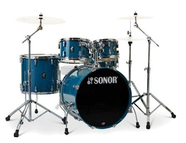 Sonor AQ1 Studio Set in Caribbean Blue with Hardware Pack