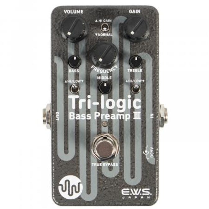 EWS Tri-logic 3 Bass Preamp Pedal - Andertons Music Co.