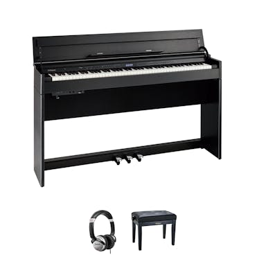 Roland DP603 Digital Piano in Black Bundle