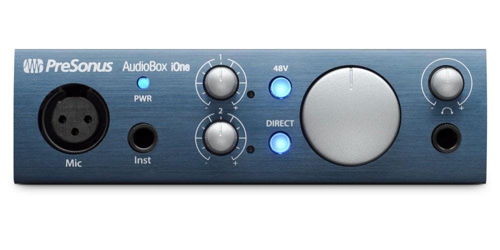 Presonus AudioBox iOne iPad-compatible Audio Interface